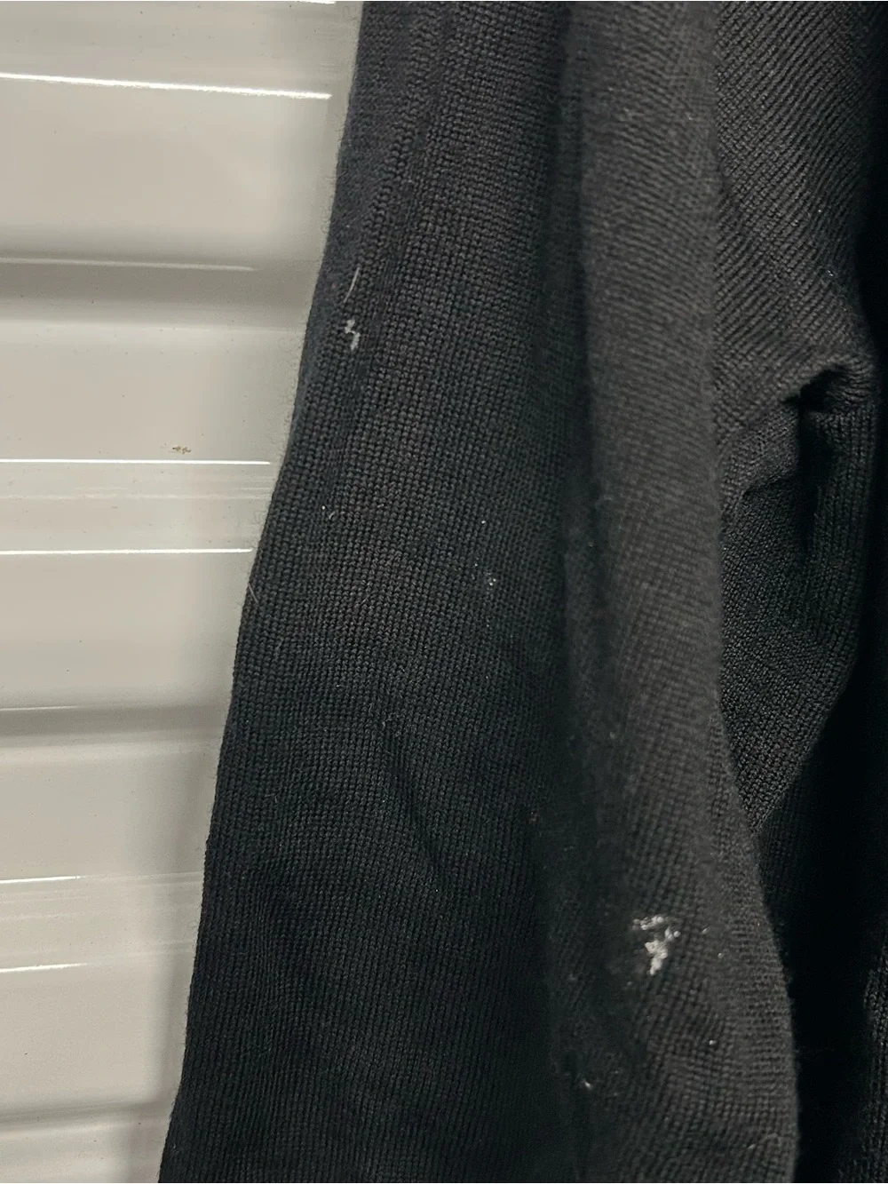 Polo by Ralph Lauren Black V-Neck Pullover Sweater